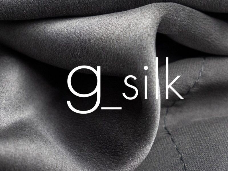 g_Silk silk graphite fabric